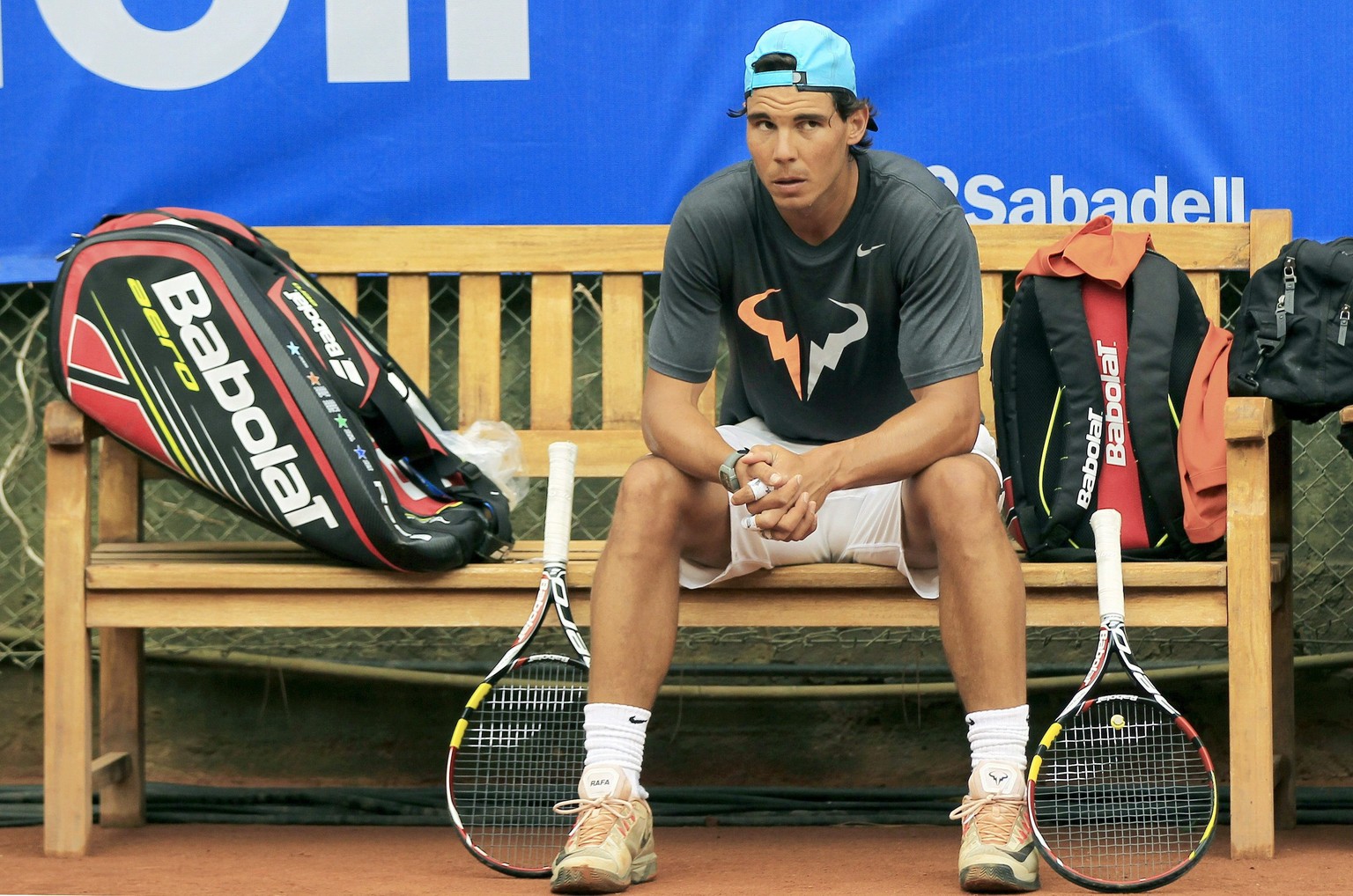Rafael Nadal: Noch läuft es auf Sand nicht wie gewünscht.