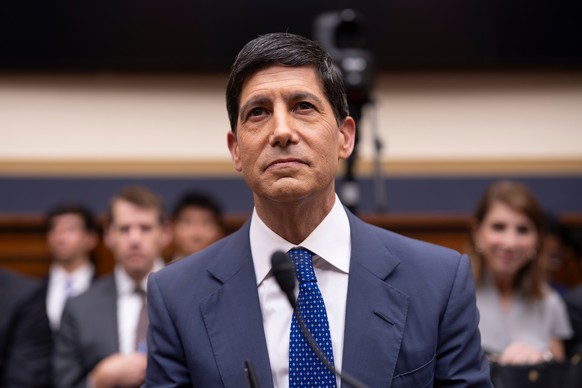 Federal Reserve Chairman Kevin Warsh appears before the House Financial Services Committee to deliver the semi-annual monetary policy report on the central bank, at the Capitol in Washington, Tuesday, ...