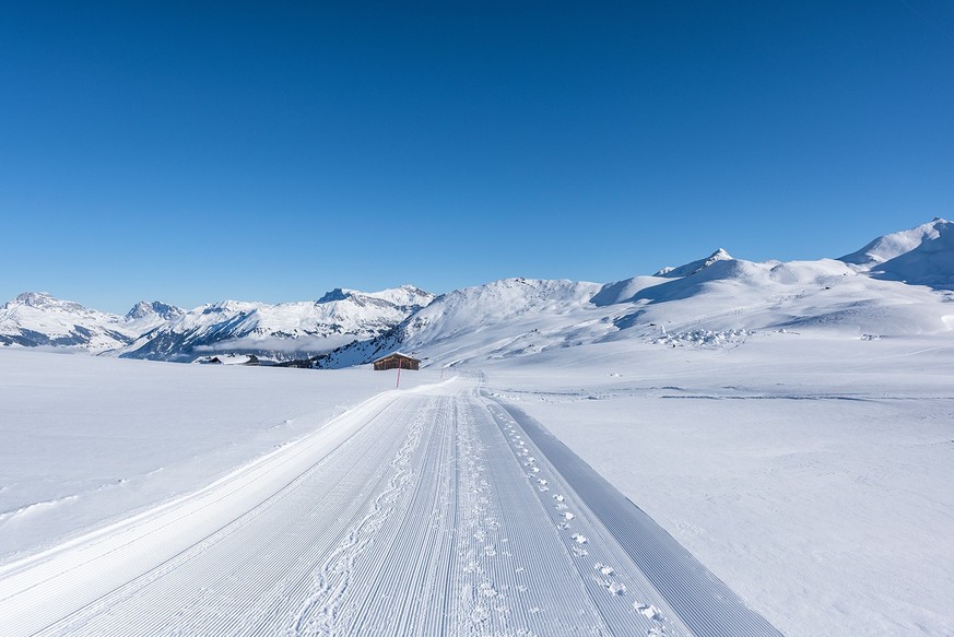 Rauszeit Fideriser Heuberge Schneeschuhwanderungen