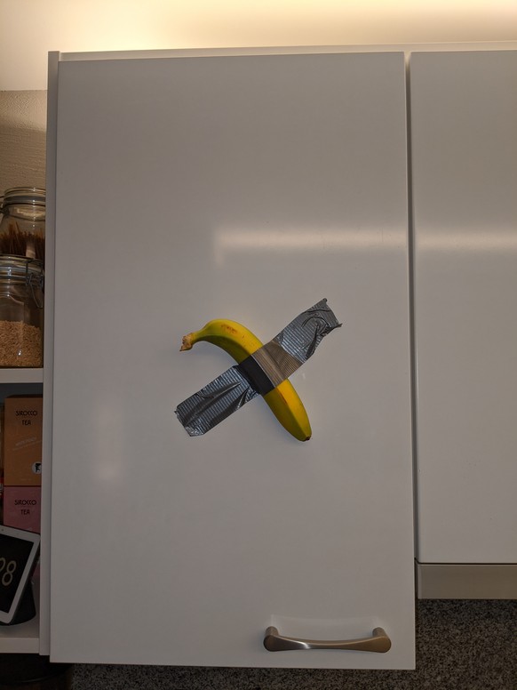 Nachdem diese Banane fÃ¼r 120&#039;000$ verkauft wurde, spielen wir Â«Kunst oder Eigenkreation?Â»
Kranker Scheiss! Ich habe soeben USD 120&#039;000 mit einer Migros Havelaar Banane, die ich heute fÃ¼r ...