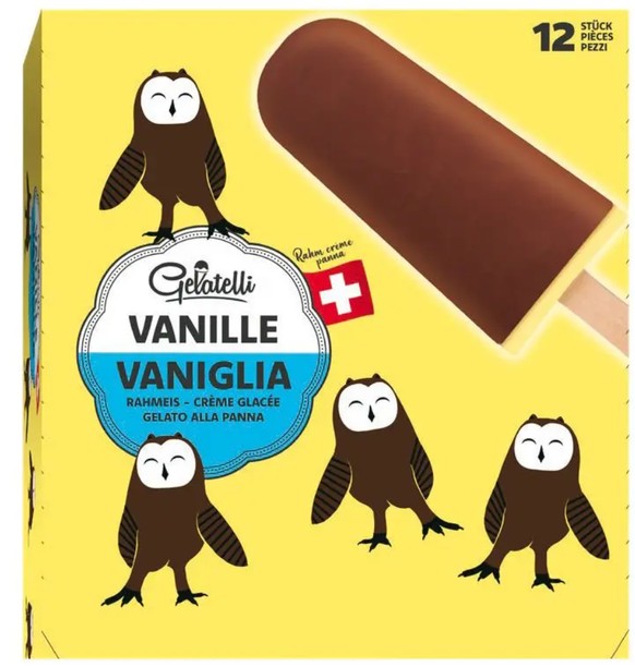 Lidl hat zuletzt Glaces lanciert, die jenen der Migros äusserst ähnlich sehen.