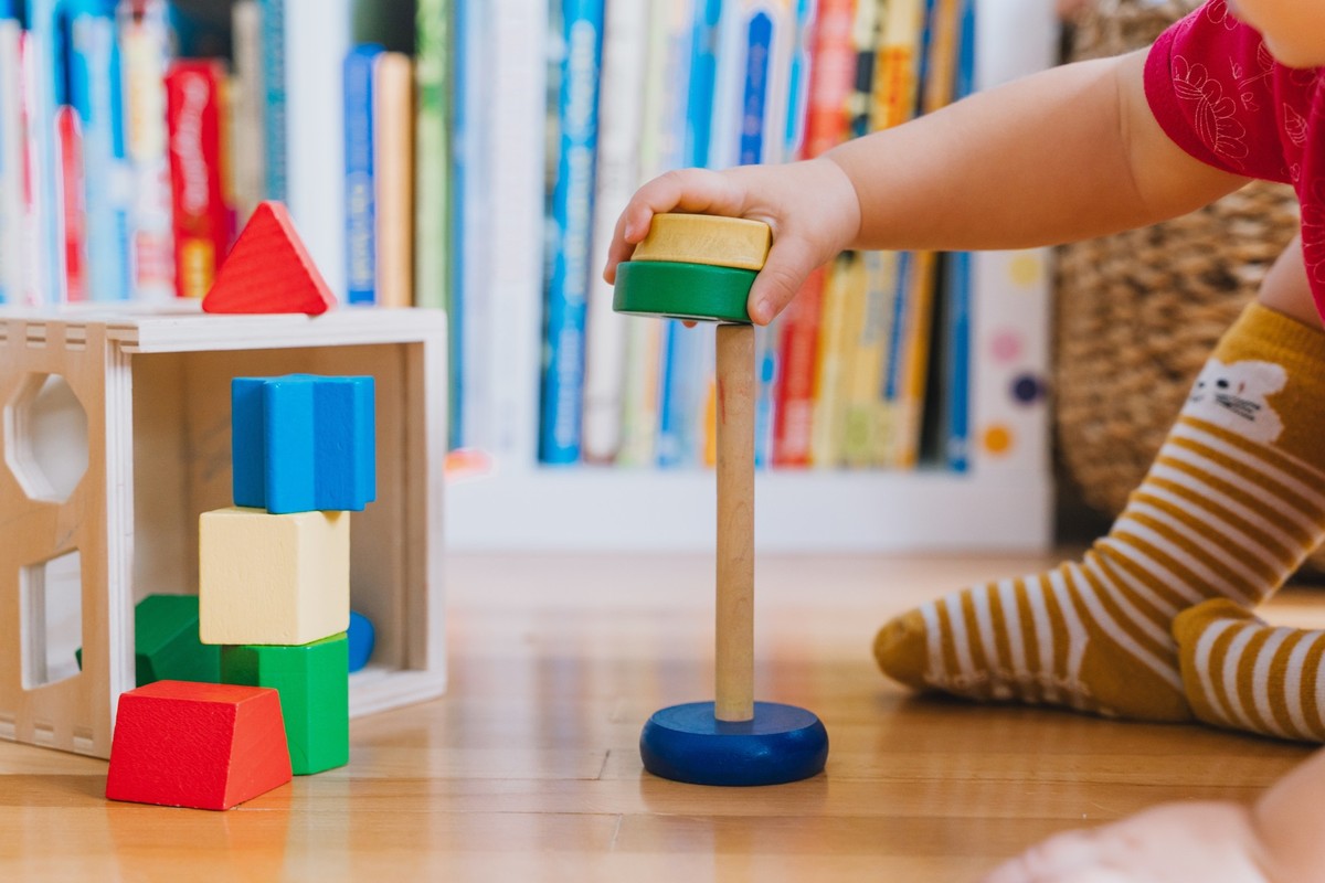 Enfant dans une crèche