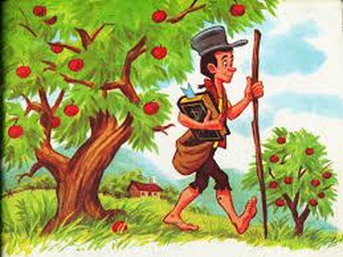 Fester Bestandteil der amerikanischen Folklore: Johnny Appleseed.