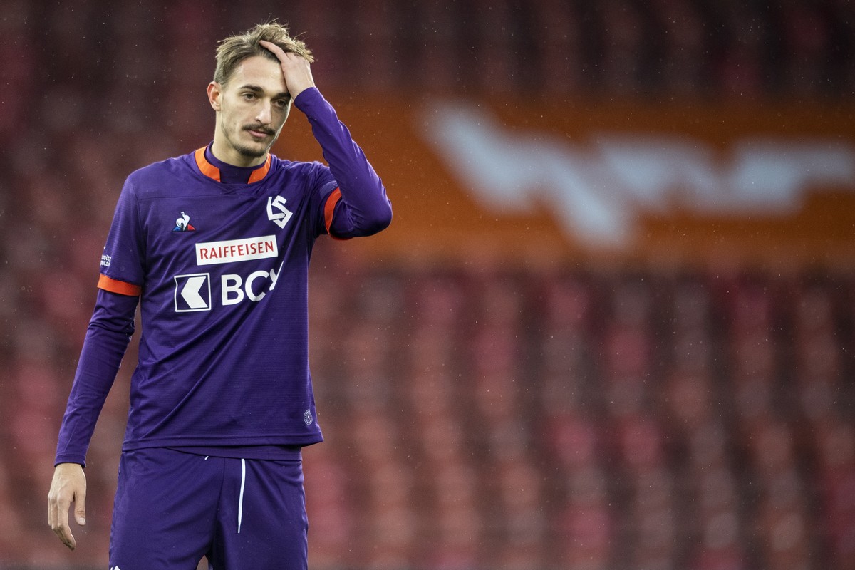 Lausannes Aldin Turkes reagiert im Fussball Meisterschaftsspiel der Super League zwischen dem FC Zuerich und dem FC Lausanne-Sport im Letzigrund, am Sonntag, 6. Dezember 2020 in Zuerich. (KEYSTONE/Enn ...