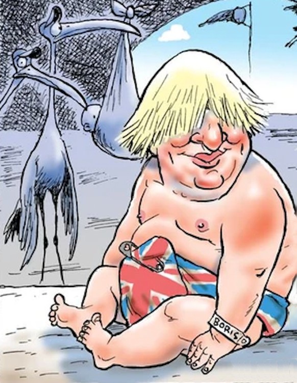 Britischer Premierminister Johnson erneut Vater geworden
Oh schau, ein kleiner Boris!