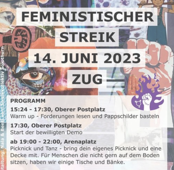 Frauenstreik Zug, Feministischer Streik 2023