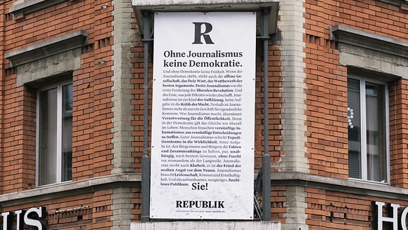 Das Onlinemagazin &quot;Republik&quot; kämpft ums Überleben. (Archivbild)