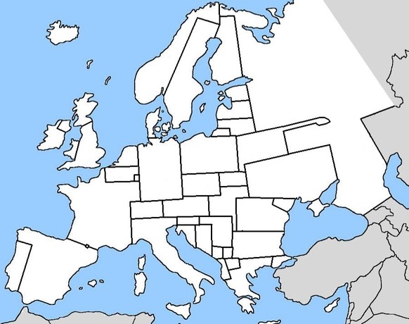 Terrible Maps: Europe, but if Europe colonized it https://twitter.com/TerribleMaps/status/1586093617030074369/photo/1