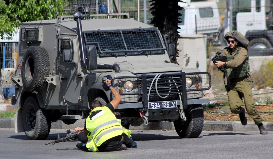 Messerattacke am Freitag in Hebron: Auch am Samstag kam es zu Angriffen, bei denen insgesamt drei Palästinenser erschossen wurden.&nbsp;