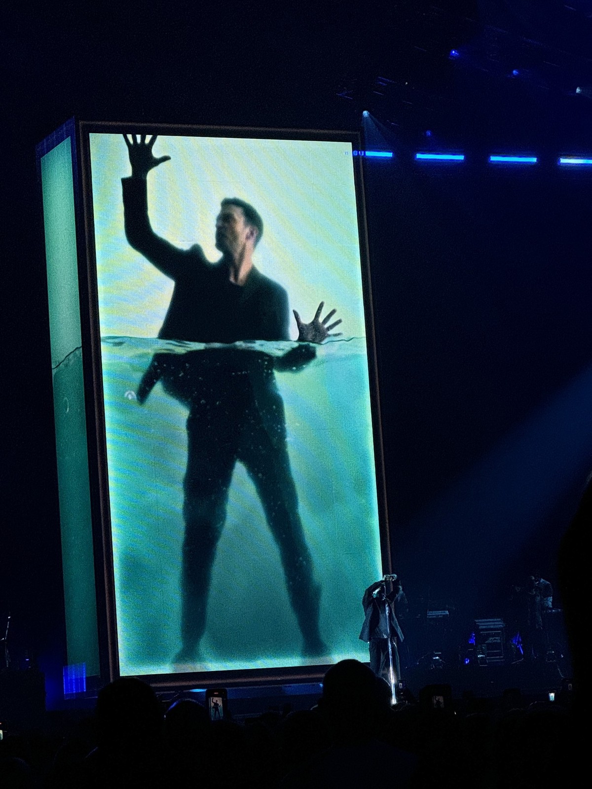 Justin Timberlake en concert à Lyon.