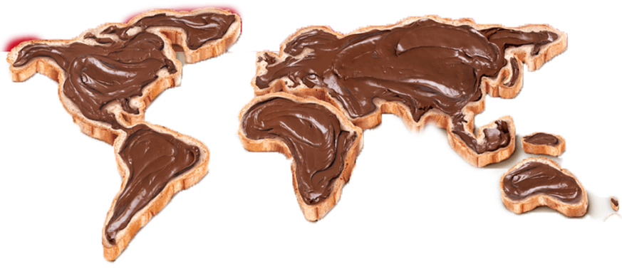 world nutella day schokolade haselnüsse italien ferrero essen food süss dessert zucker http://ferrero-static.s3.amazonaws.com/nutelladay-com/mappa.png