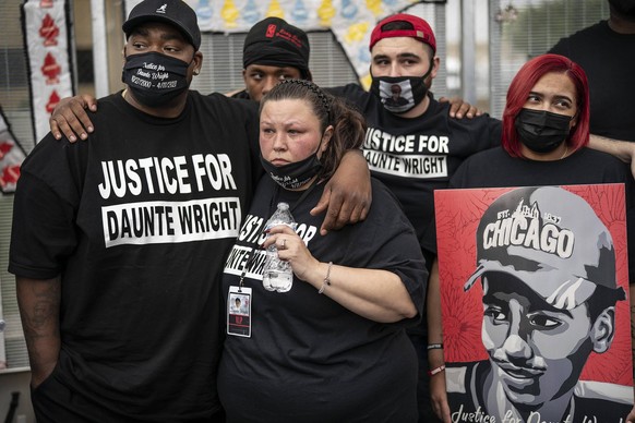 der prozess im fall daunte wright beginnt.