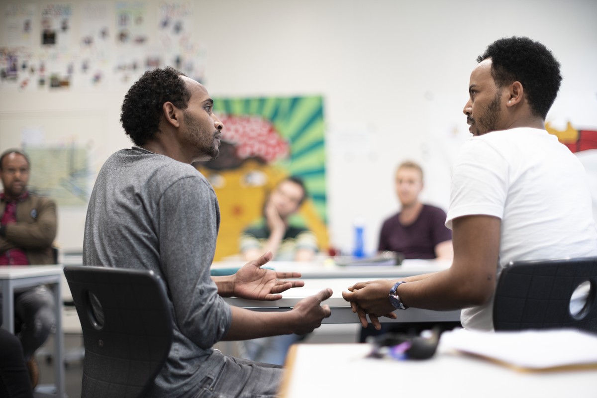 ARCHIVBILD ZU DEN THEMEN DER HEUTIGEN BUNDESRATSSITZUNG, AM MITTWOCH, 21. AUGUST 2019 - German lessons at the Berufsbildungszentrum (BBZ) Olten as part of the integration training (INVOL) for logistic ...