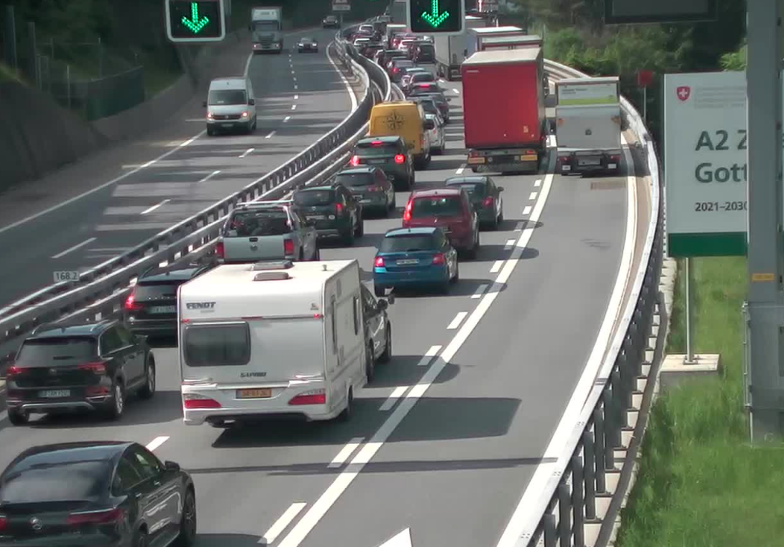 Stau Gotthard