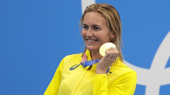 9. <strong>Ariarne Titmus</strong> (Australien, Schwimmen): 2x Gold, 1x Silber, 1x Bronze.