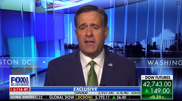 CIA-Direktor John Ratcliffe im Interview bei Fox Business.