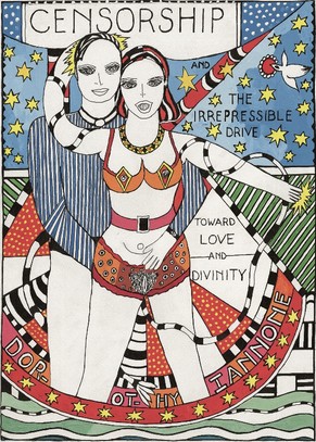Dieses Porträt von Dieter Roth und Dorothy Iannone gab der Ausstellung im Migros Museum ihren Titel.