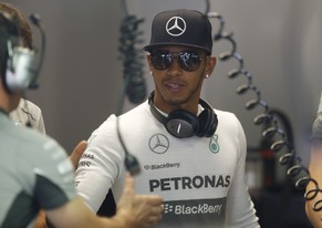 Wieder im Aufwind: Hamilton ist im Training von Monza der Schnellste.