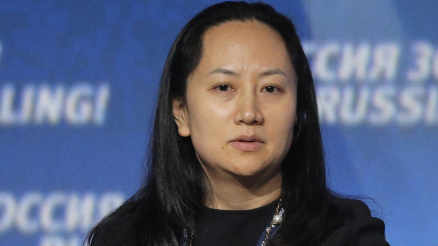 epa07211367 (FILE) - Meng Wanzhou, Chief Financial Officer of Huawei, attends the VTB Capital&#039;s &#039;RUSSIA CALLING&#039; investment forum in Moscow, Russia, 02 October 2014 (reissued 06 Decembe ...