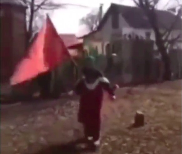 Dieses Bild sorgte auch ausserhalb von Russland und der Ukraine für Schlagzeilen.