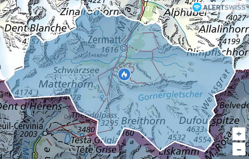 Alertswiss Brand in Zermatt
