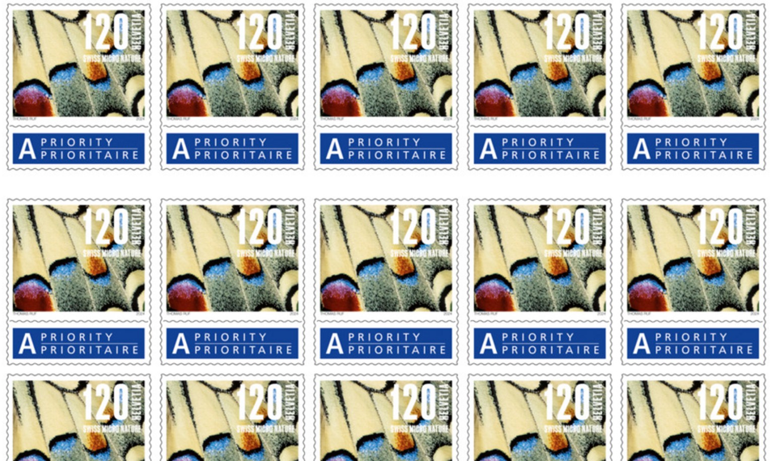 So sieht die neue A-Post-Briefmarke aus.