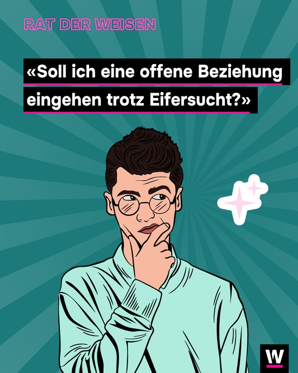 &lt;p&gt;Tim fragt sich, ob er eine offene Beziehung eingehen soll.&lt;/p&gt;