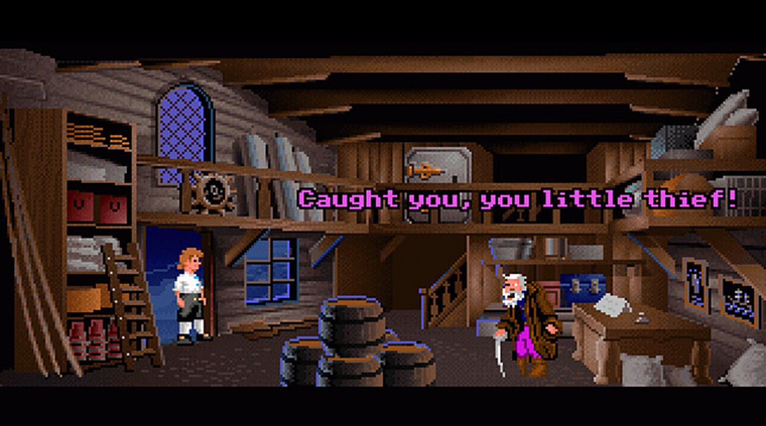 Spiele wie «Monkey Island» versuchten sich mit cleveren Ideen vor Piraten zu schützen.