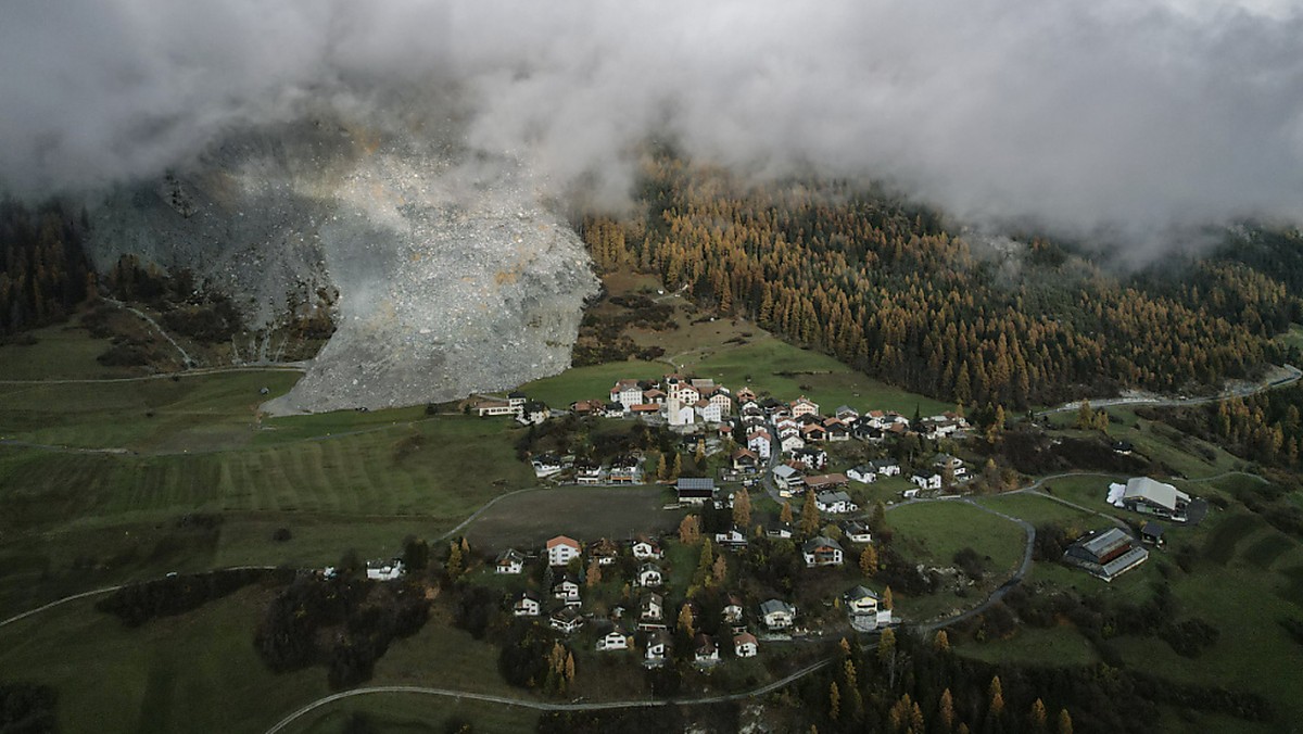 Le village de Brienz (GR)
