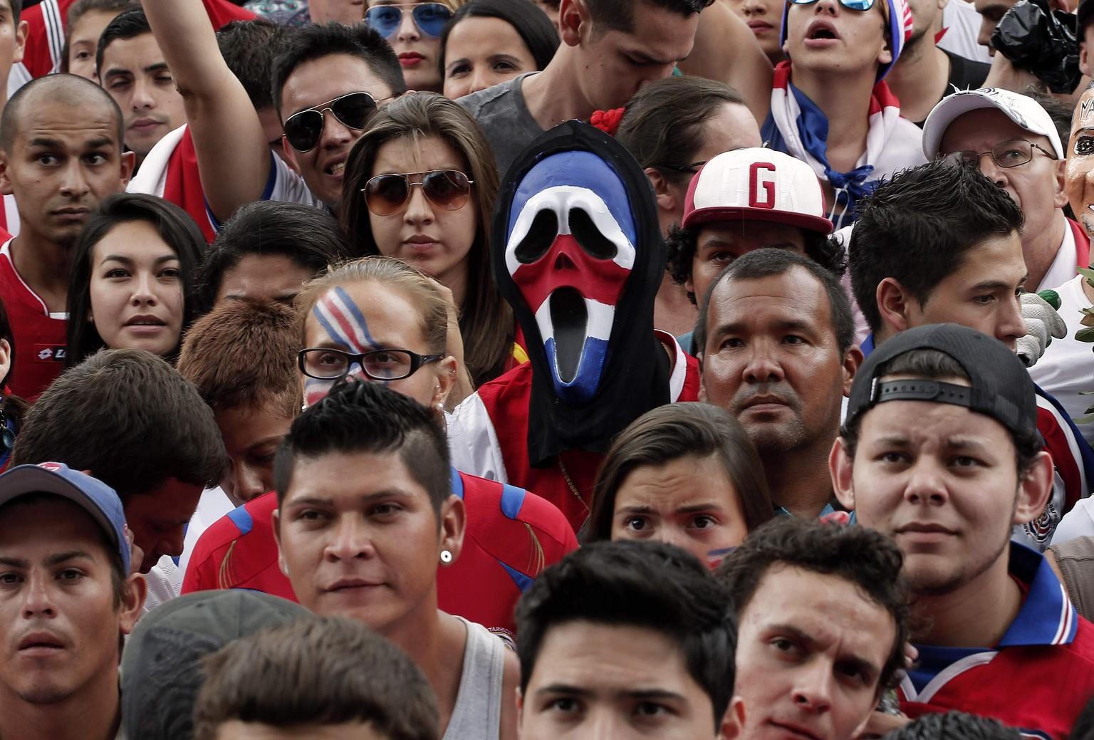 Ein Sieg gegen die Holländer: Spätestens dann würden in Costa Rica alle Masken fallen.