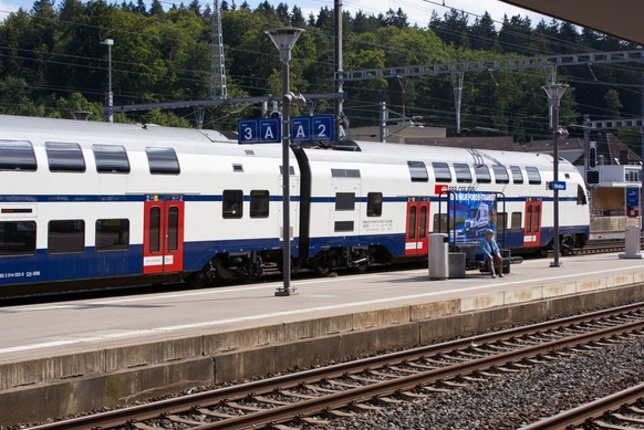 SBB Zug am Bahnhof Effretikon