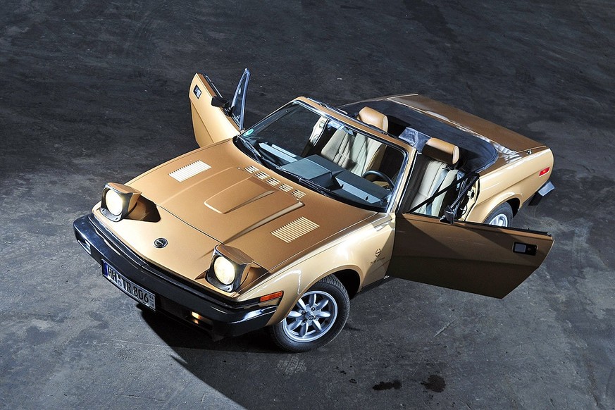 Triumph TR7 cabriolet auto design 1970s 7oer