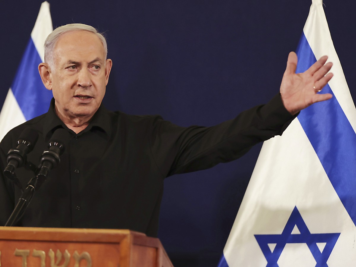 "Il n'y aura pas de cessez-le-feu � Gaza sans la lib�ration de nos otages", a d�clar� Benjamin Netanyahu (archives).