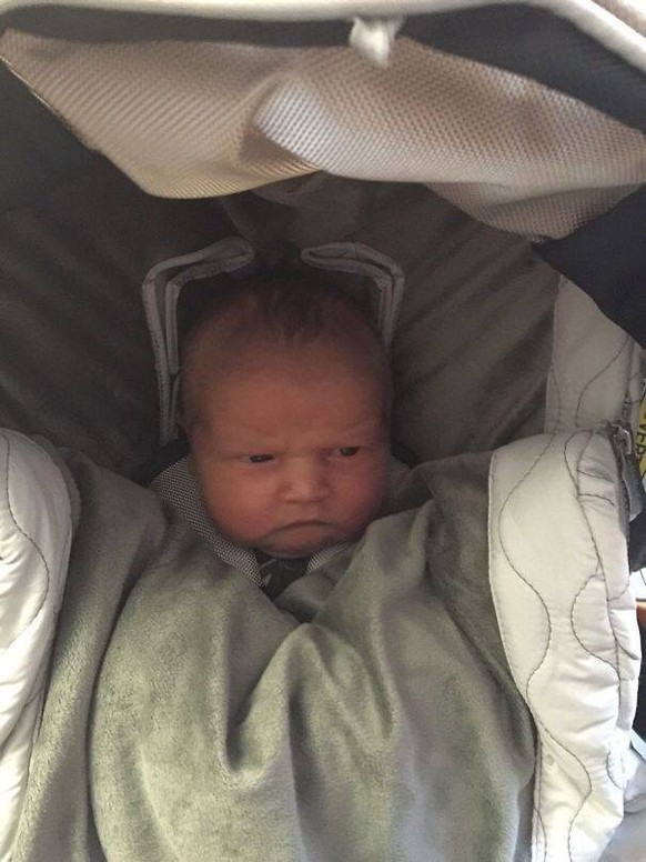 Hässiges Baby