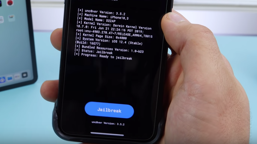 Und es funktioniert: Der «unc0ver» genannte Jailbreak knackt ein iPhone ...
