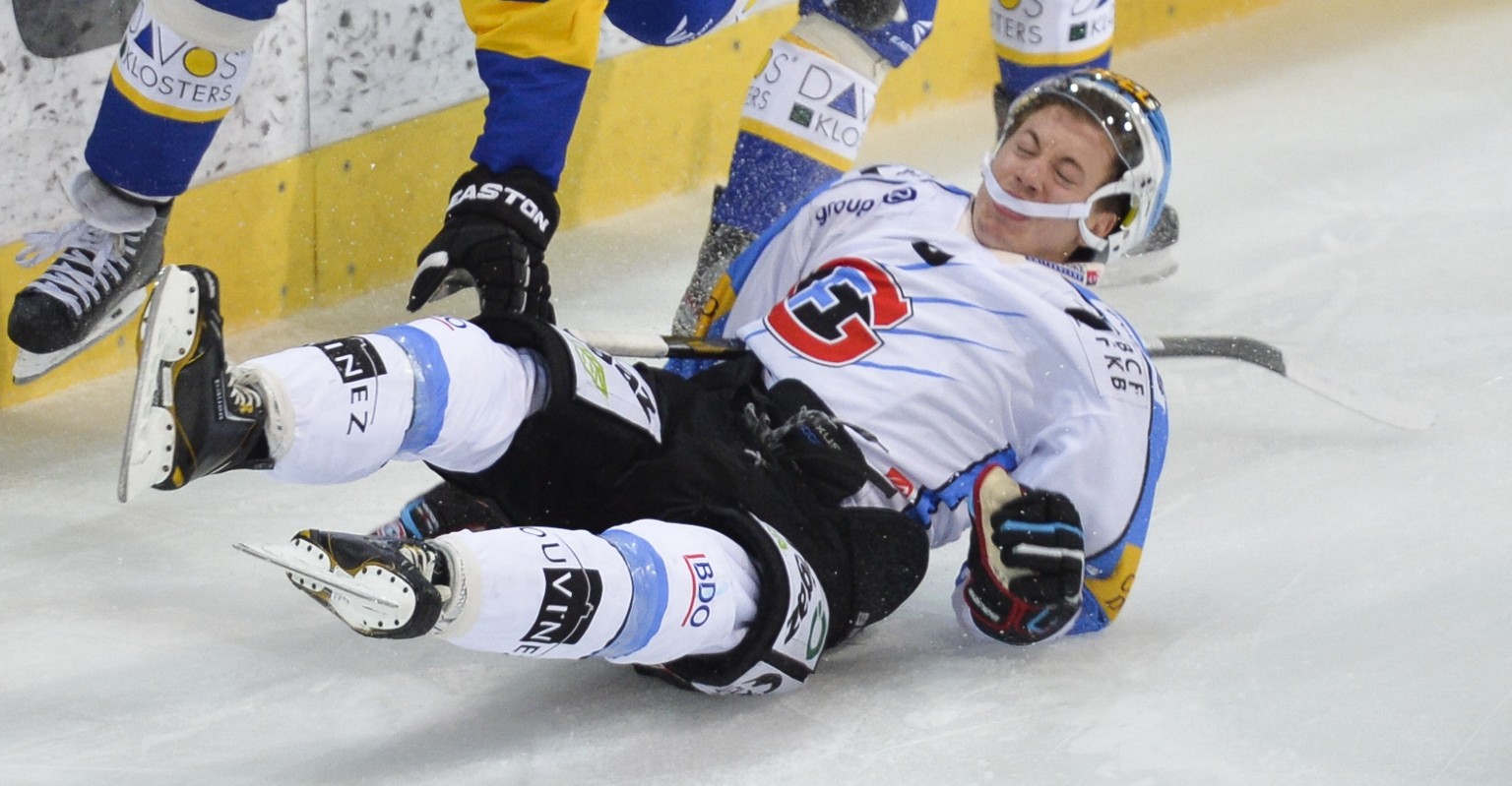 Heftige Bruchlandung von Fribourg-Gottéron beim Gastspiel in Davos.