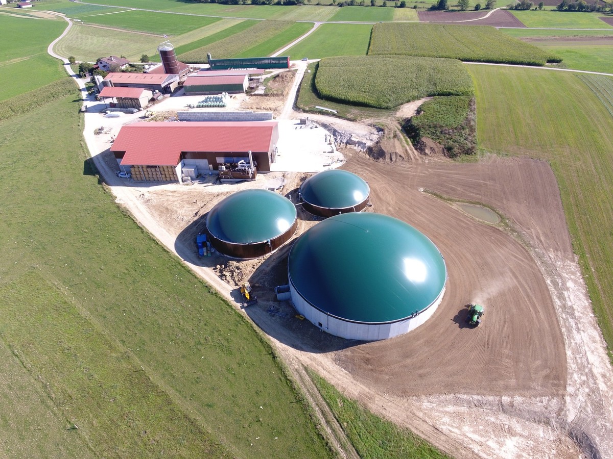 Biogaz de la Baroche à Miécourt.