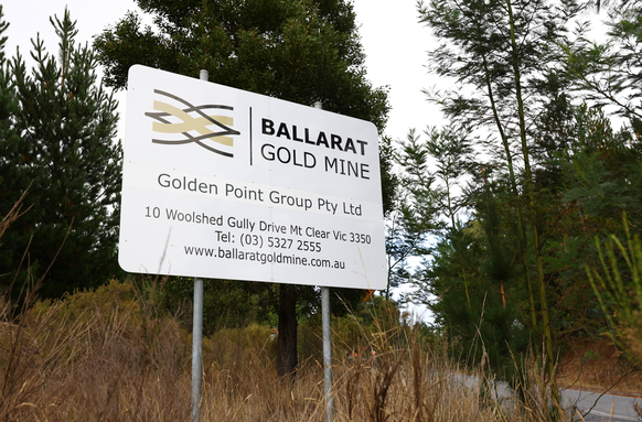 Ballarat gold mine accident