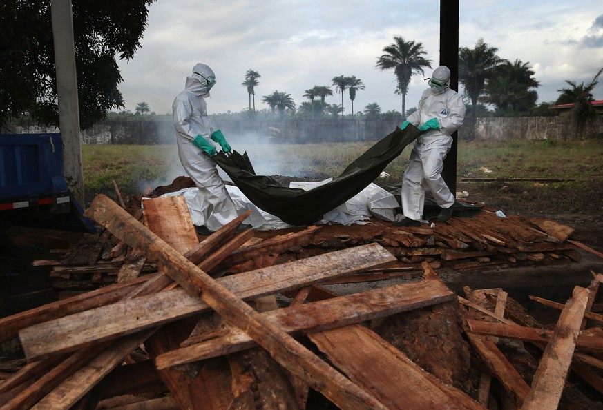 Ebola ist auf dem Vormarsch.