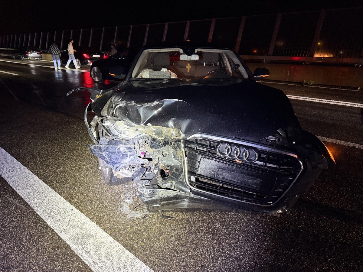 Niederlenz/A1: Am Steuer eingeschlafen