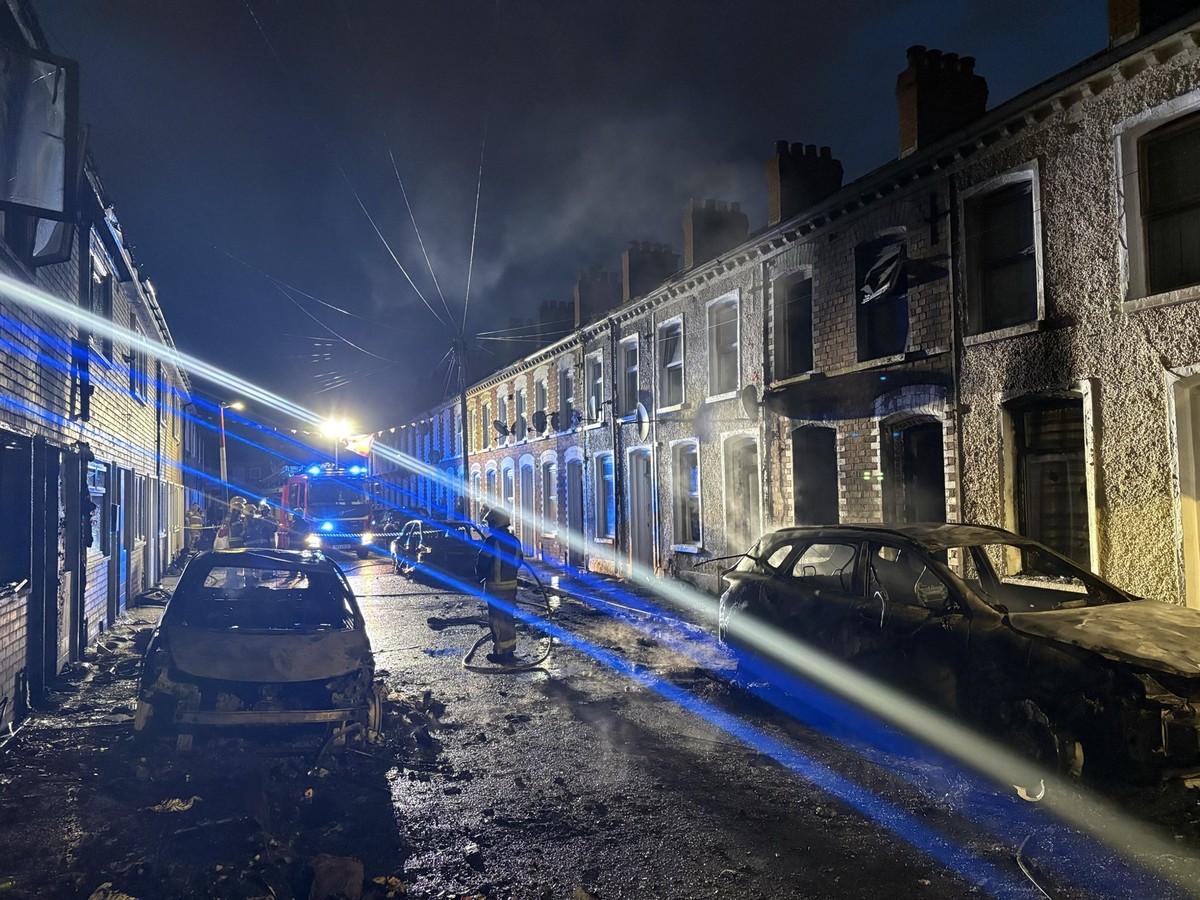 Das Ausmass der Zerstörung in den Strassen von Belfast ist enorm.