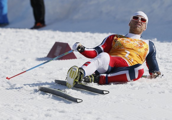 Unzufrieden: Die Norweger mit Martin Johnsrud Sundby.