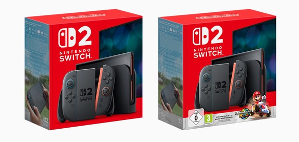Die Nintendo Switch 2 erscheint einzeln oder als Bundle mit «Mario Kart World».