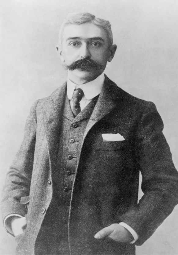 Ermöglichte die olympischen Spiele der Neuzeit: Gründer Pierre de Coubertin.