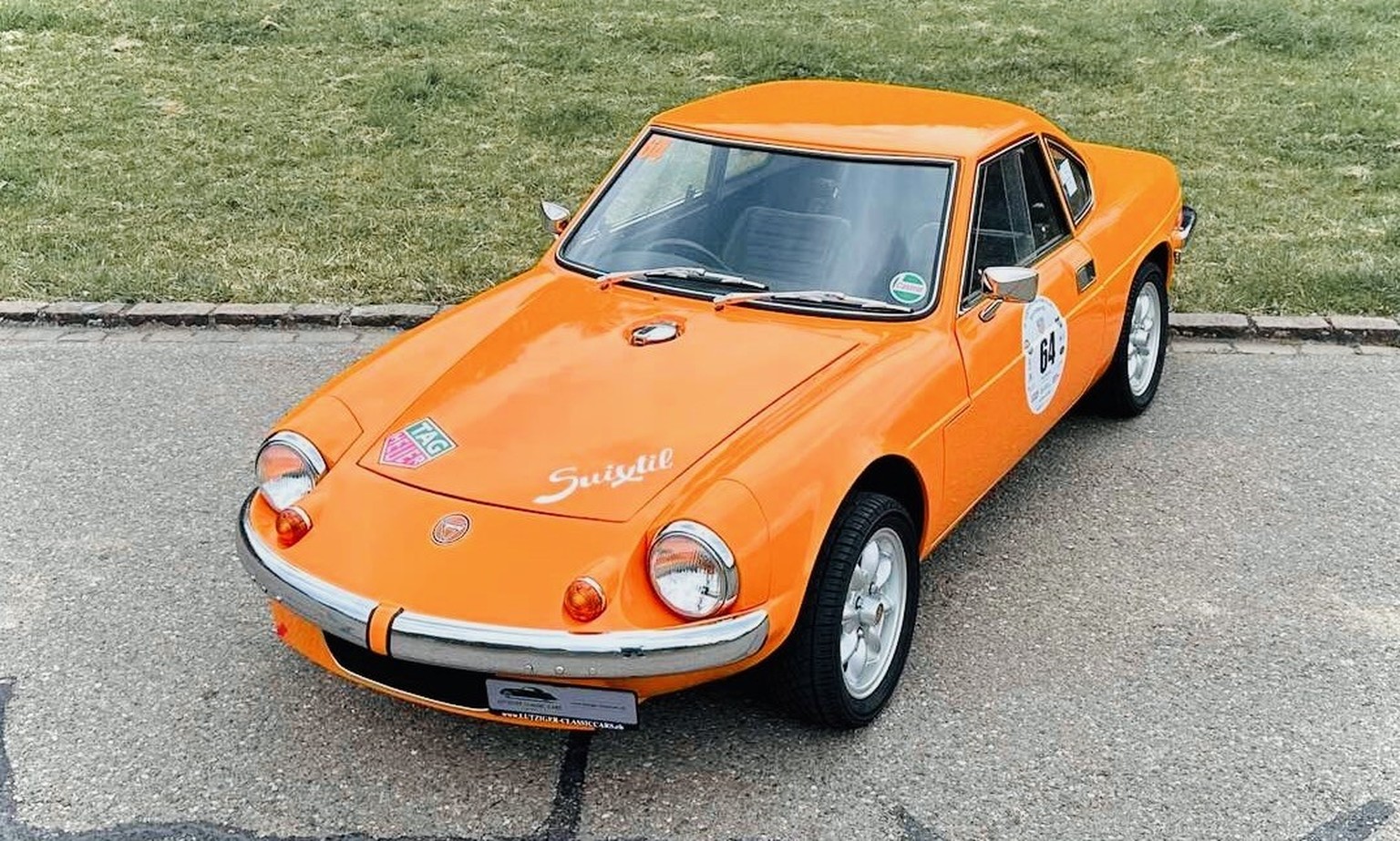 1973 Ginetta G15 
https://www.zwischengas.com/de/inserat/Ginetta-G15-1973/be09fd62-2549-427b-929d-181f59842cd3.html
