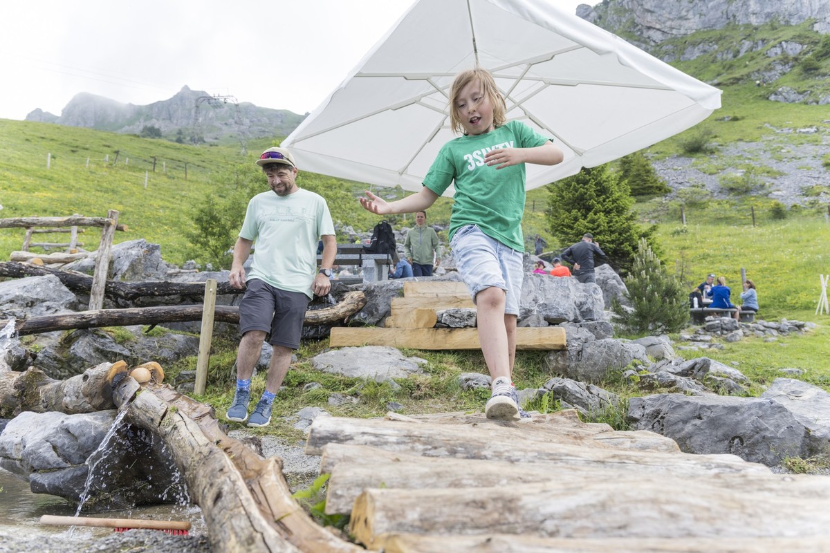 Kugelbahn Engelberg Brunni Rauszeit