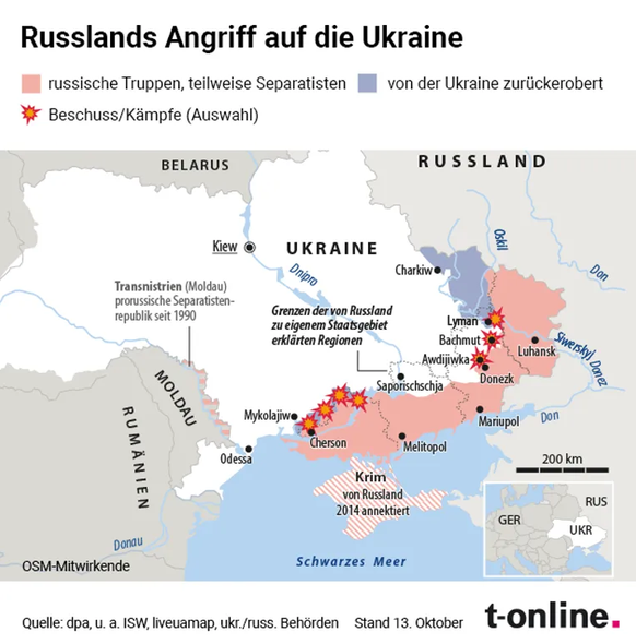 t-online ukraine-krieg karte