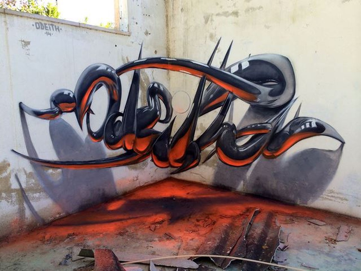 Der Künstler dahinter ist der Portugiese Odeith.