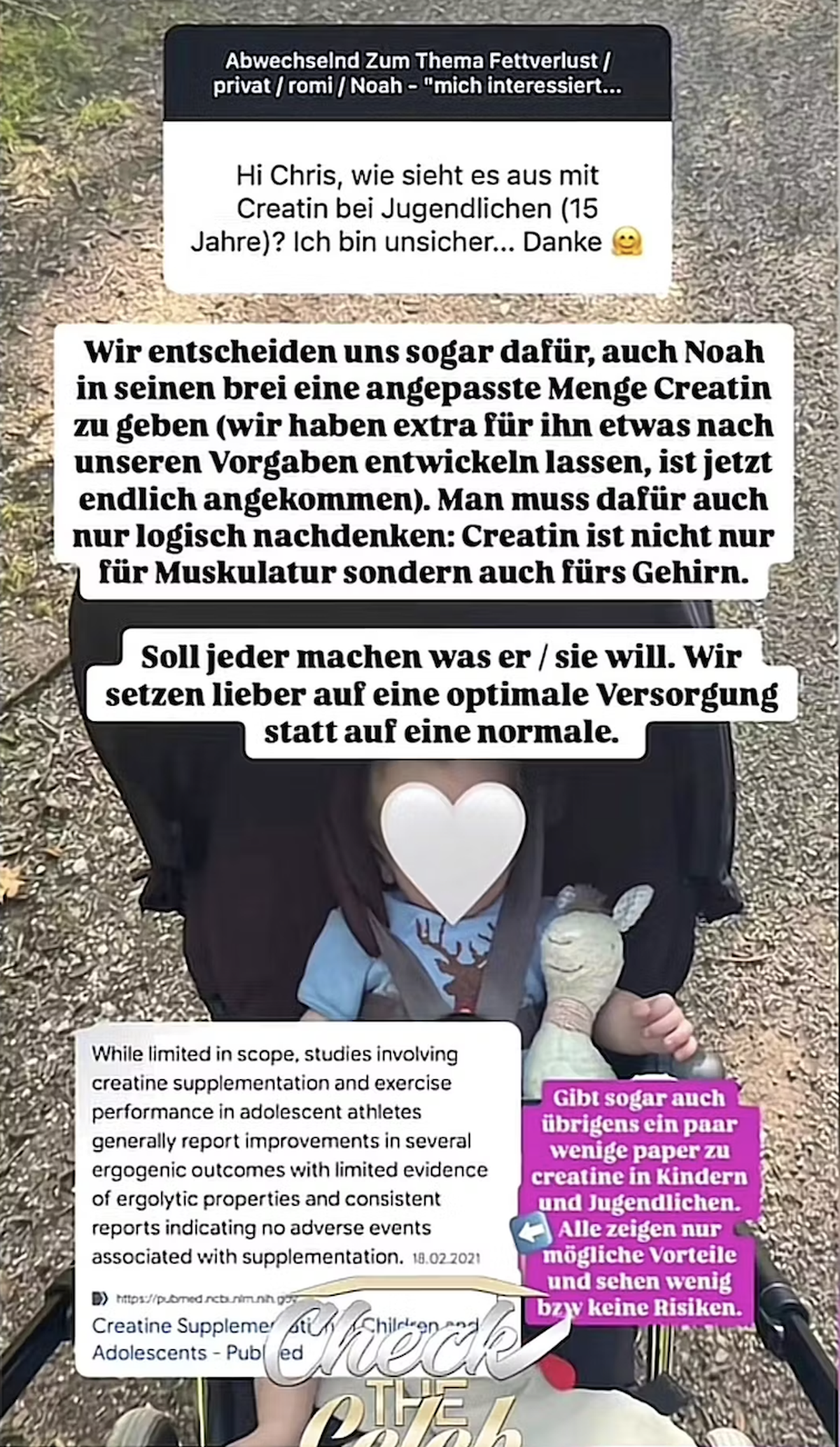 Schreenshot von Instagram-Story von Christian Wolf.