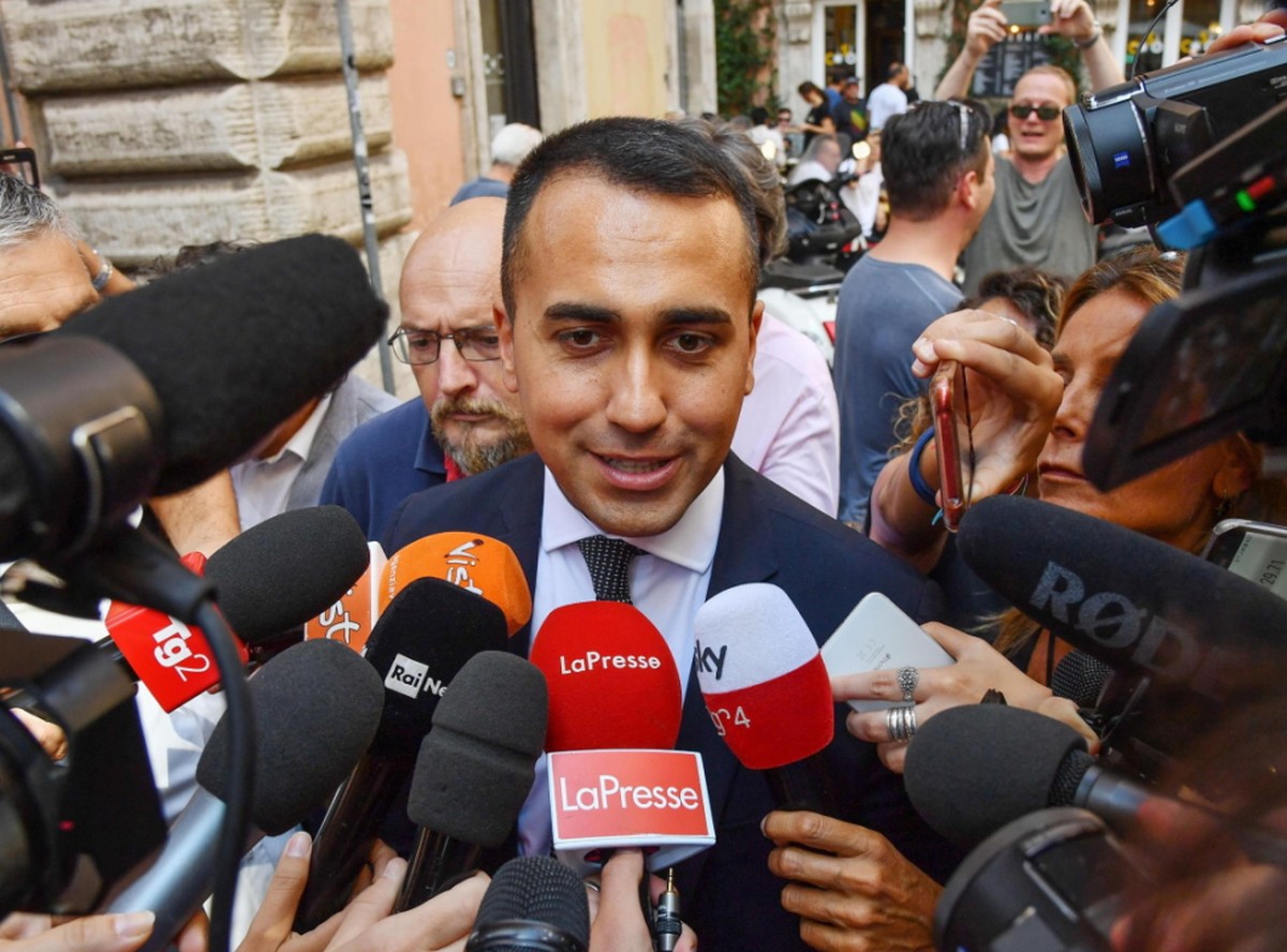 Luigi di Maio, der Chef der populistischen Fünf-Sterne-Bewegung wird neuer italienischer Aussenminister. (Archivbild)